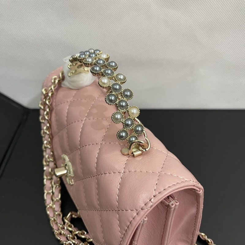 Ch**el top handle bags